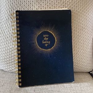 🪞 never stop looking up spiral notebook